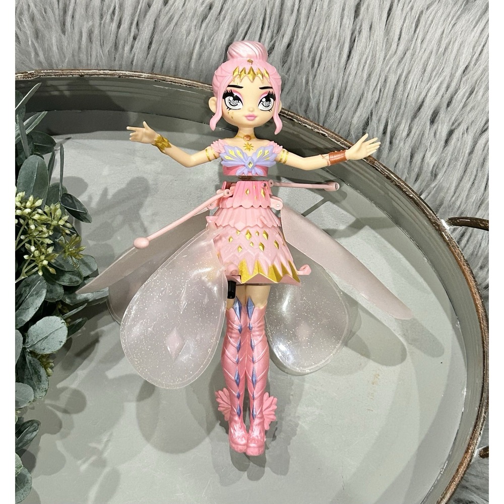 Hatchimals Pixies Crystal Flyers Pink Fairy Magical Flying Levitating Pixie Toy